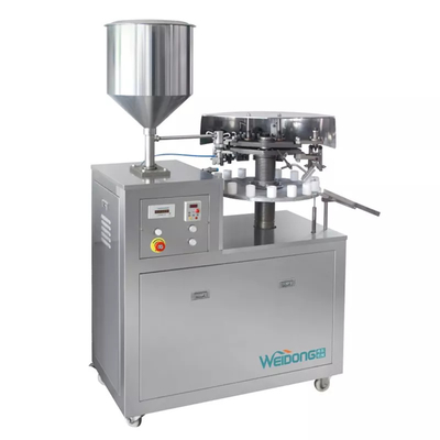 Máquina de llenado y sellado de tubos de pasta de dientes 220V/380V semiautomática