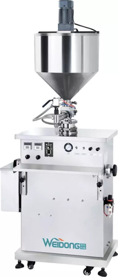 Máquina de rellenar neumática vertical, máquina de rellenar práctica del pistón para los cosméticos