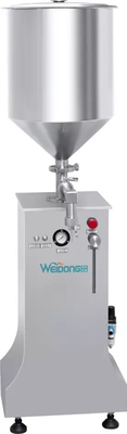 Máquina de rellenar neumática vertical, máquina de rellenar práctica del pistón para los cosméticos
