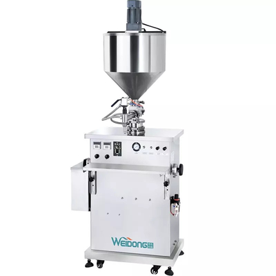 Máquina de llenado vertical a prueba de herrumbre 316L, máquina de llenado de líquidos semiautomática 50HZ