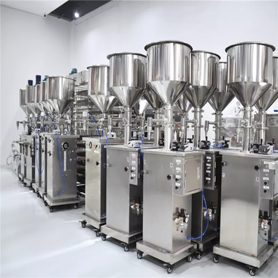 Máquina de llenado vertical a prueba de herrumbre 316L, máquina de llenado de líquidos semiautomática 50HZ