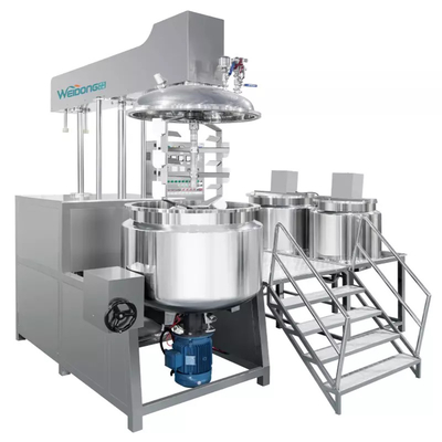Homogeneizador que emulsiona del vacío práctico estable, mezclador de la crema del homogeneizador del vacío 220V