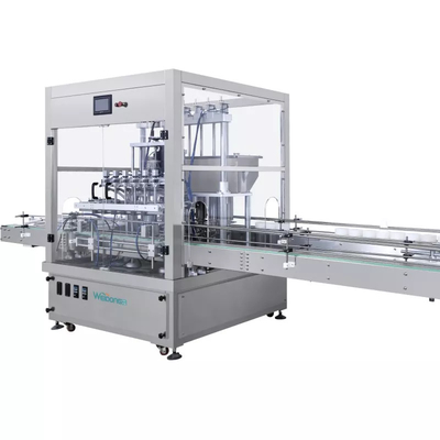 Máquina de llenado automatizada PLC a prueba de fugas antioxidante para bebidas carbonatadas