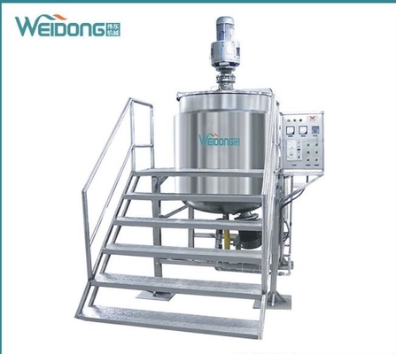 mezcladora automática de la loción 5.5KW, máquina de fabricación antioxidante de la crema corporal