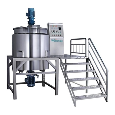 mezcladora automática de la loción 5.5KW, máquina de fabricación antioxidante de la crema corporal