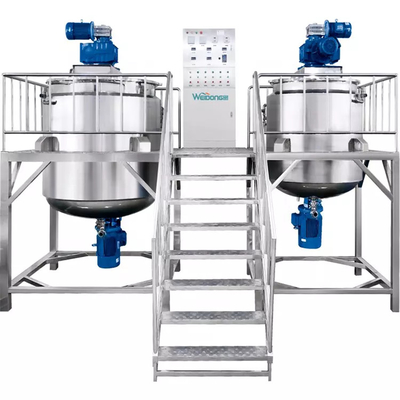 Crema cosmética a prueba de herrumbre 500L que hace la máquina industrial multipropósito