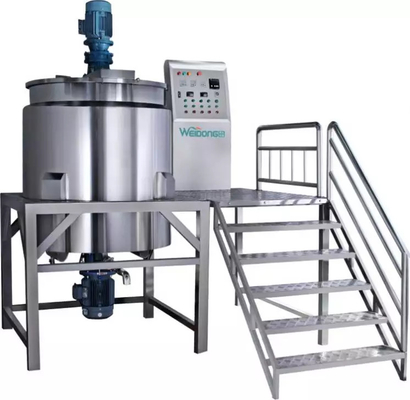 Mezclador poner crema estable multiusos del emulsionante, máquina de la emulsión del vacío de la medicina