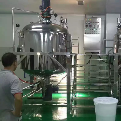 Mezclador poner crema estable multiusos del emulsionante, máquina de la emulsión del vacío de la medicina