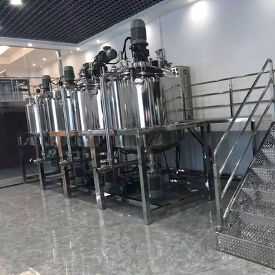 Mezclador poner crema estable multiusos del emulsionante, máquina de la emulsión del vacío de la medicina
