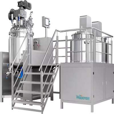 Homogeneizador emulsionante al vacío para alimentos
