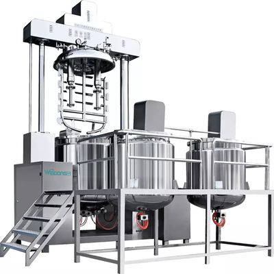 Homogeneizador emulsionante al vacío para alimentos