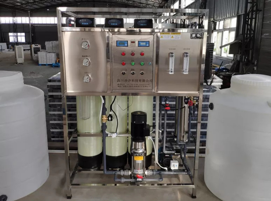 diámetro 1000m m de la entrada del tratamiento de la máquina del purificador del agua del RO antioxidante 500L