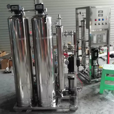 diámetro 1000m m de la entrada del tratamiento de la máquina del purificador del agua del RO antioxidante 500L