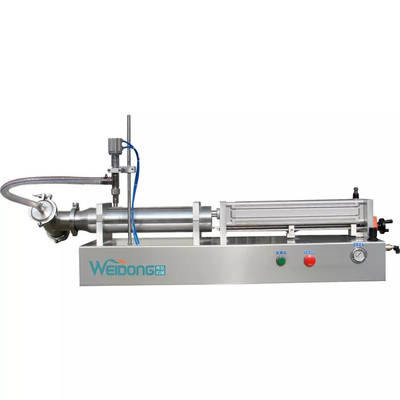 máquina de llenado automatizada goma 50-600ML 0.6Mpa para las botellas plásticas de cristal