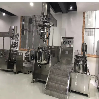 Mezclador químico del emulsionante del homogeneizador, cosmético automático de la máquina del mezclador de la loción