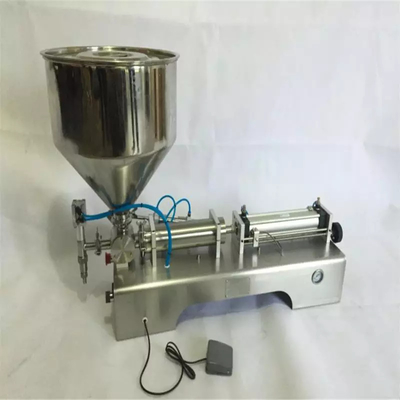 máquina de llenado automatizada goma 50-600ML 0.6Mpa para las botellas plásticas de cristal