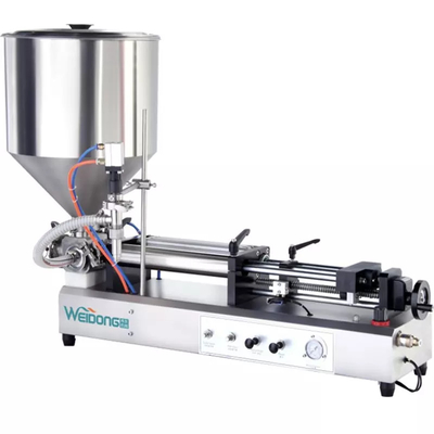 máquina de llenado automatizada goma 50-600ML 0.6Mpa para las botellas plásticas de cristal