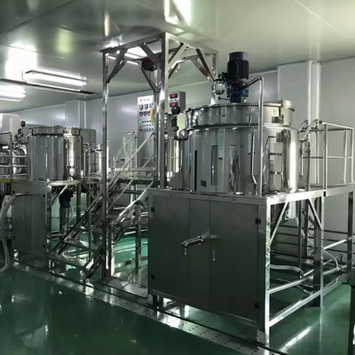 Mezclador cosmético del emulsionante de la loción neumática 50 litros SUS304 SUS316