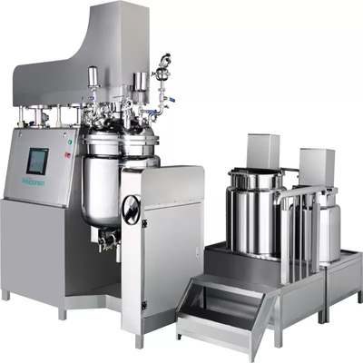Mezclador estable del homogeneizador del emulsionante del vacío 7.5KW para los cosméticos
