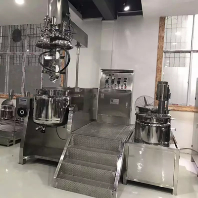 Mezclador estable del homogeneizador del emulsionante del vacío 7.5KW para los cosméticos