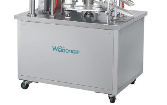 máquina de llenado y sellado de tubos estables 1.5KW a prueba de herrumbre semi automática