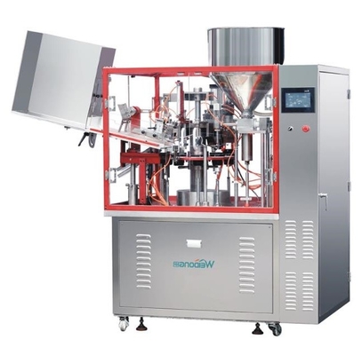 Máquina de llenado de tubos de aluminio antioxidante, llenador y sellador de tubos automáticos 220V