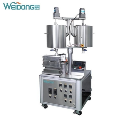 Máquina de rellenar de la barra de labios del acero inoxidable, línea de embotellado automática multifuncional