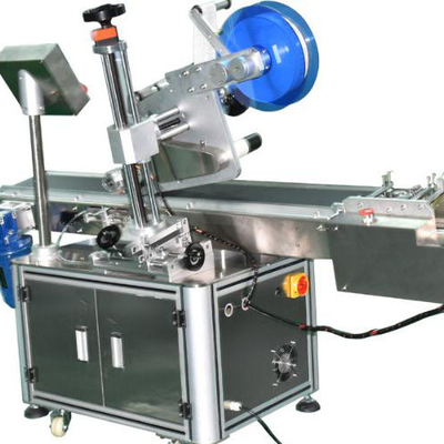 Etiquetadora de la etiqueta engomada del lado del doble del PLC SUS304, etiquetadora automática antioxidante