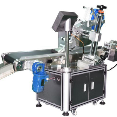 Etiquetadora de la etiqueta engomada del lado del doble del PLC SUS304, etiquetadora automática antioxidante