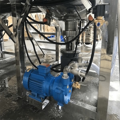 2.2-30KW mezclador de emulsionantes cosméticos Dispersor de alta velocidad agitador de baja velocidad
