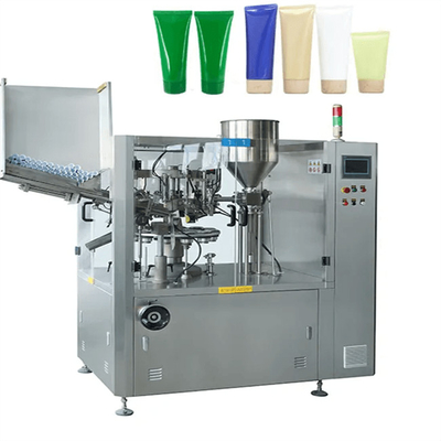Máquina automática de llenado y sellado de tubos laminados para la industria