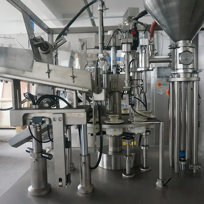 Máquina de relleno del lacre de la comida del tubo plástico poner crema cosmético automático ultrasónico de la goma