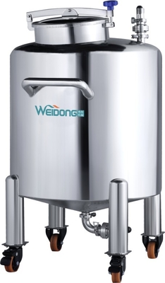 El tanque de almacenamiento de acero inoxidable estéril para el agua purificada 50L a la capacidad 20T