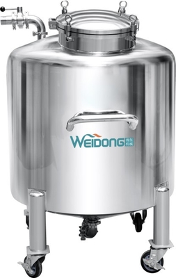 El tanque de almacenamiento de acero inoxidable estéril para el agua purificada 50L a la capacidad 20T