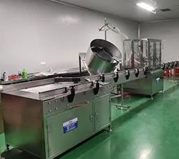 PLC de las botellas por minuto de la máquina 150 de empaquetado que capsula del sistema del aerosol del tornillo automático del producto