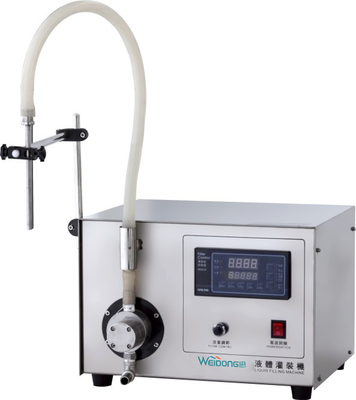 El aire refrescó la máquina de rellenar líquida para los líquidos altamente viscosos fáciles ajustar 1ml-20L