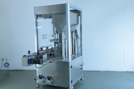 10 Cabezas 450KG Cosmética máquina de llenado de líquido con 220V 50Hz fuente de alimentación