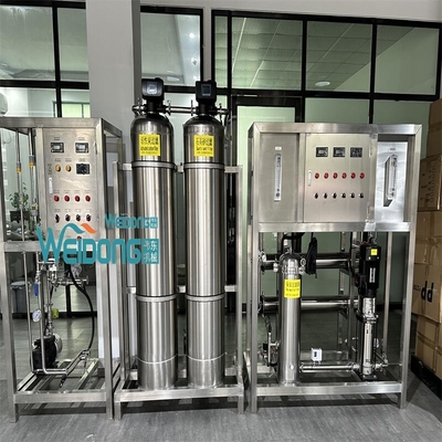 maquinaria unipolar del tratamiento de aguas del RO 2.5kw para beber el agua pura