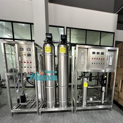 SS 1.0L/min Sistema comercial de agua Ro Filtro de agua de ósmosis inversa doméstico