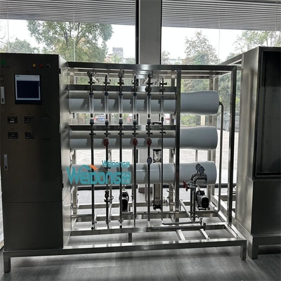 maquinaria unipolar del tratamiento de aguas del RO 2.5kw para beber el agua pura