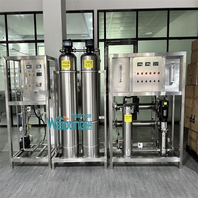 maquinaria unipolar del tratamiento de aguas del RO 2.5kw para beber el agua pura