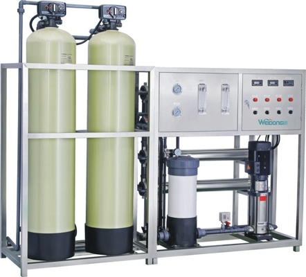 sistema de tratamiento de aguas de la ósmosis reversa de la máquina del purificador del agua del RO de 15kw 1.2L/min
