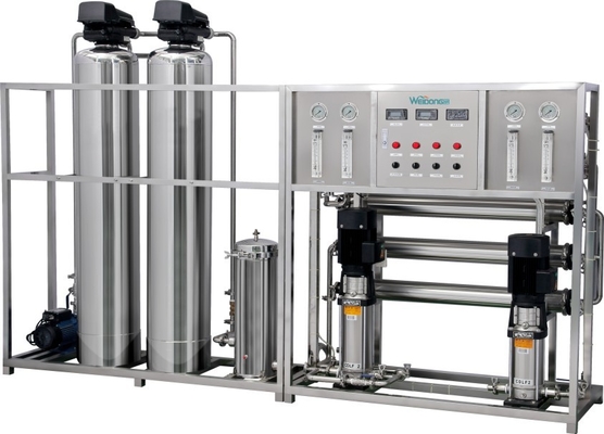 sistema de tratamiento de aguas de la ósmosis reversa de la máquina del purificador del agua del RO de 15kw 1.2L/min