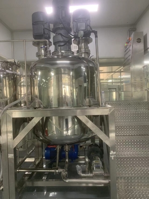 Método de calefacción líquido de acero inoxidable de vapor del mezclador del mezclador