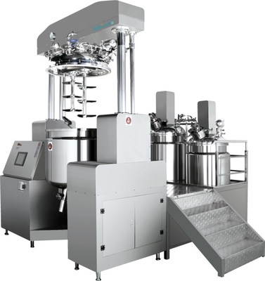 Mezclador cosmético del emulsor 50L-2000L con la calefacción del sistema del vacío