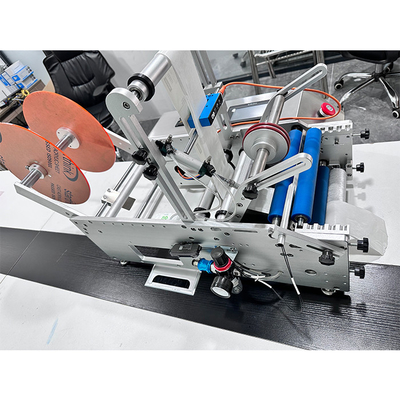 Poder semi automático de la máquina de etiquetado del PLC 220V 50HZ material de acero inoxidable
