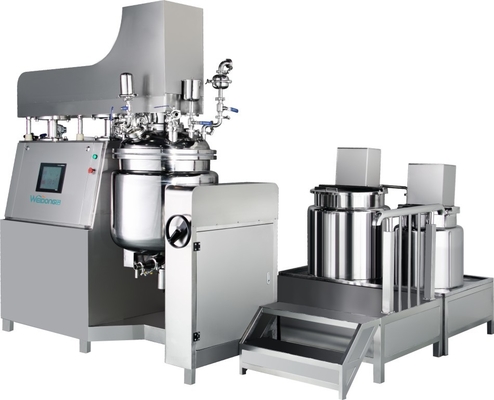 Máquina de emulsificación homogeneizadora de vacío de laboratorio Calentamiento eléctrico