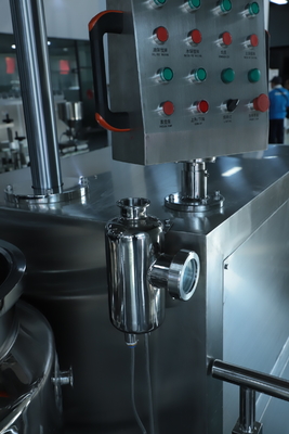 2.2-30KW mezclador de emulsionantes cosméticos con sistema de vacío fácil de operar