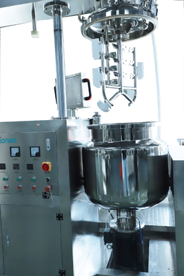 50-5000L mezclador de emulsionantes cosméticos de vapor calefacción eléctrica de aceite caliente