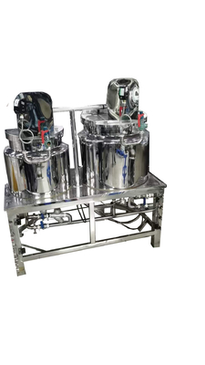 Control por PLC Conchas de mezcla de SS Capacidad 50-5000L A vapor Eléctrica calefacción con aceite caliente